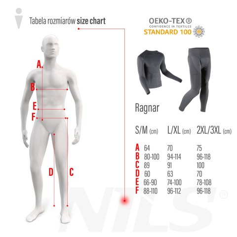 BTS0060 SPODNIE TERMOAKTYWNE SZARE MĘSKIE 2XL/3XL RAGNAR NILS BTS0060 SPODNIE TERMOAKTYWNE SZARE MĘSKIE 2XL/3XL RAGNAR NILS