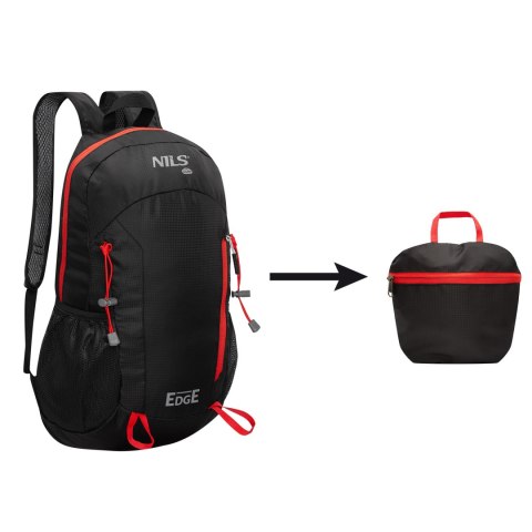 NC1724 PLECAK EDGE CZARNY 22L NILS CAMP NC1724 PLECAK EDGE CZARNY 22L NILS CAMP