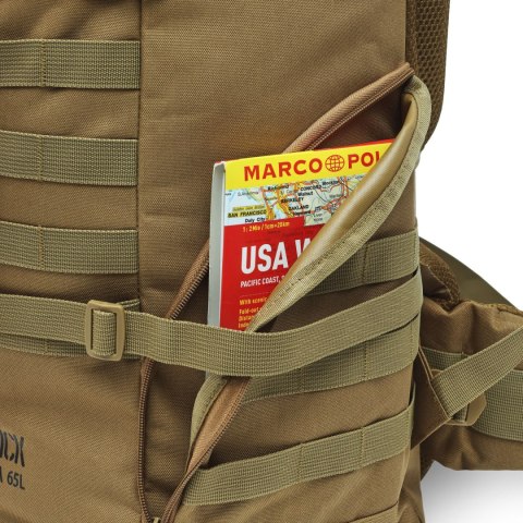 NC3903 PLECAK TAKTYCZNY MAVERICK BRĄZOWY 65L NILS CAMP NC3903 PLECAK TAKTYCZNY MAVERICK BRĄZOWY 65L NILS CAMP
