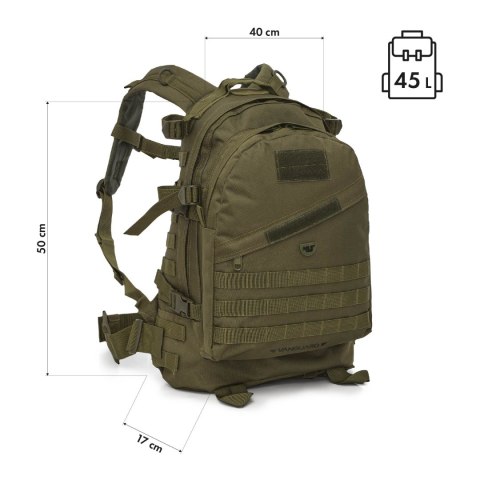 NC3904 PLECAK TAKTYCZNY VANGUARD ZIELONY 45L NILS CAMP NC3904 PLECAK TAKTYCZNY VANGUARD ZIELONY 45L NILS CAMP
