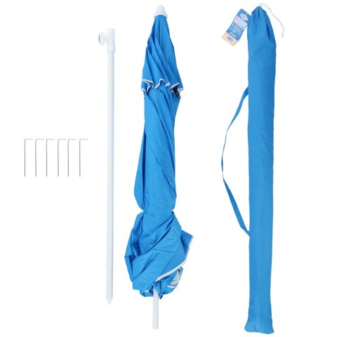 NC7822 PARASOL PLAŻOWY XL 220 CM NILS CAMP NC7822 PARASOL PLAŻOWY XL 220 CM NILS CAMP
