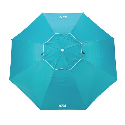 NC7822 TURKUSOWY PARASOL PLAŻOWY XL 220 CM NILS NC7822 TURKUSOWY PARASOL PLAŻOWY XL 220 CM NILS