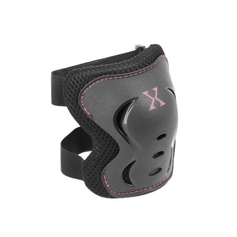 H320 CZARNO-RÓŻOWY ROZM. XL ZESTAW OCHRANIACZY NILS EXTREME