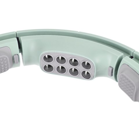 ZESTAW HULA HOP MAGNETYCZNY GREEN HHM13 Z LICZNIKIEM HMS + PAS WYSZCZUPLAJĄCY BR163 RED