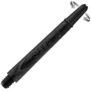 Shaft Carbon 360 short 3 szt.HARROWS czarny
