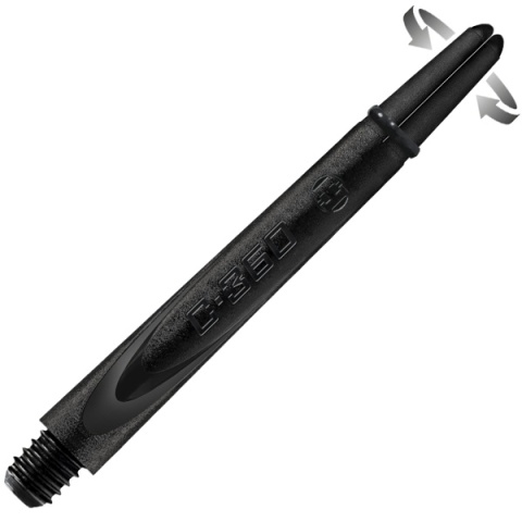 Shaft Carbon 360 short 3 szt.HARROWS czarny