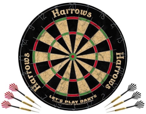 Tarcza dart sizalowa Lets Play Darts Harrows