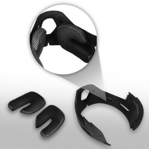 MTW101 KASK CZARNY FULL FACE M(56-58CM) NILS EXTREME