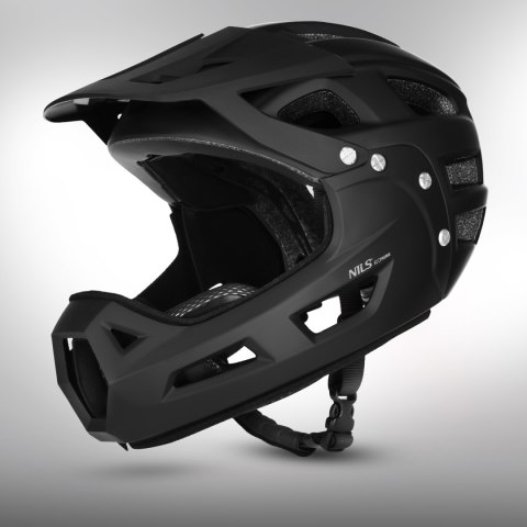 MTW101 KASK CZARNY FULL FACE M(56-58CM) NILS EXTREME