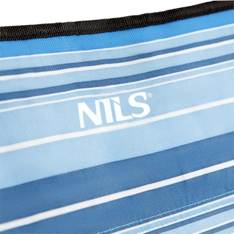NC3035 NIEBIESKO-BIAŁY KRZESŁO PLAŻOWE NILS