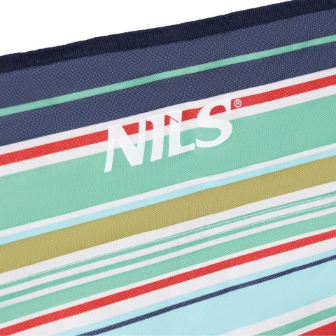NC3035 NIEBIESKO-CZERWONY KRZESŁO PLAŻOWE NILS