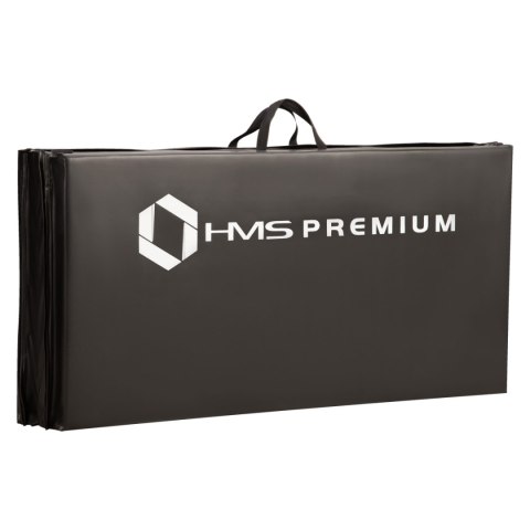MGS01 BLACK MATERAC GIMNASTYCZNY SKŁADANY 2400x1200 MM HMS PREMIUM