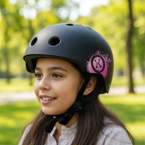 MTW001 FLY KASK RÓŻOWY L(58-61CM) NILS EXTREME