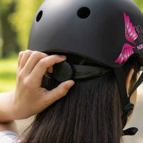 MTW001 FLY KASK RÓŻOWY M(55-58CM) NILS EXTREME