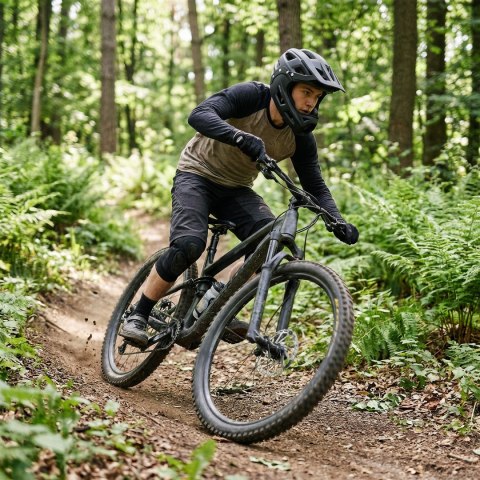 MTW101 KASK CZARNY FULL FACE L(58-61CM) NILS EXTREME
