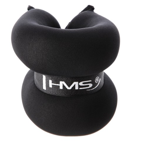 OB06 BLACK OBCIĄŻNIKI DO ĆWICZEŃ NA KOSTKI I NADGARSTKI 2 x 3 KG HMS