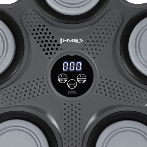 TB11 ELEKTRONICZNA TARCZA BOKSERSKA BLUETOOTH Z MUZYKĄ I RĘKAWICAMI HMS