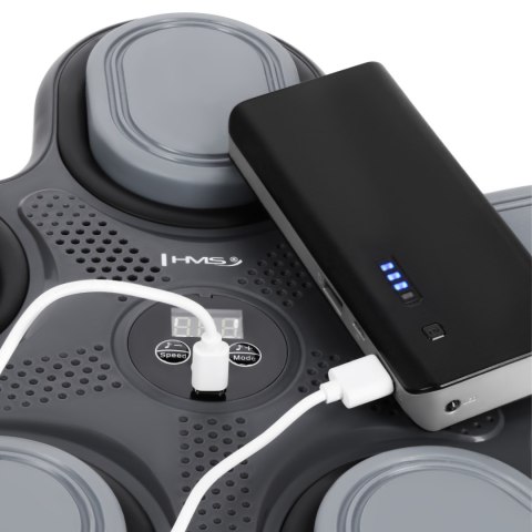 TB11 ELEKTRONICZNA TARCZA BOKSERSKA BLUETOOTH Z MUZYKĄ I RĘKAWICAMI HMS