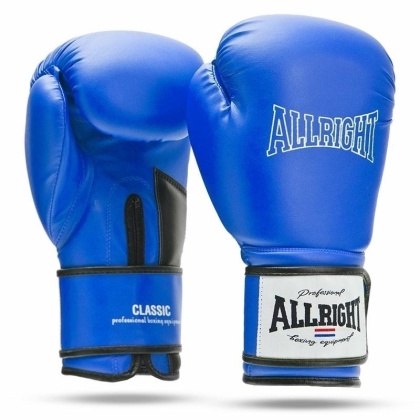 Rękawice boks.SW02026 12oz Allright niebieskie