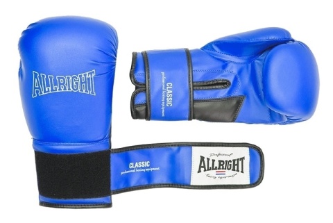 Rękawice boks.SW02026 12oz Allright niebieskie