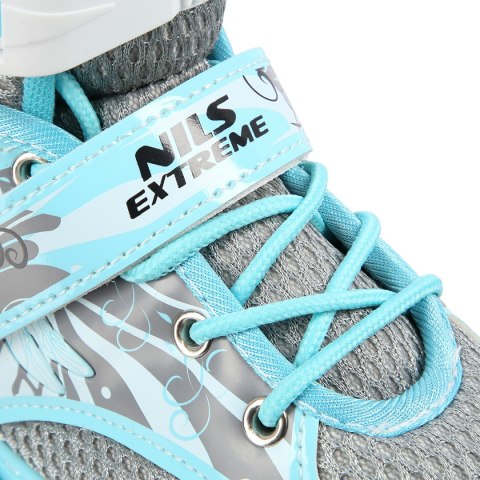NA10602 NIEBIESKI ROZM. L(39-42) ŁYŻWOROLKI NILS EXTREME NA10602 NIEBIESKI ROZM. L(39-42) ŁYŻWOROLKI NILS EXTREME
