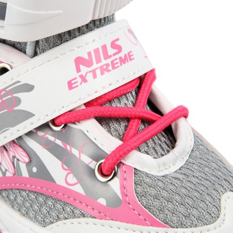 NA10602 RÓŻOWY ROZM. L(39-42) ŁYŻWOROLKI NILS EXTREME NA10602 RÓŻOWY ROZM. L(39-42) ŁYŻWOROLKI NILS EXTREME