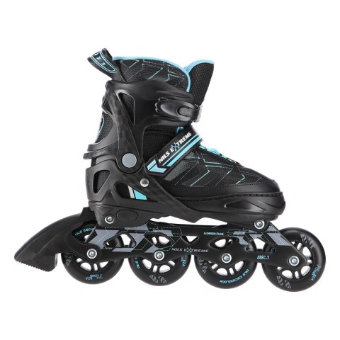 NA11002 CZARNO/NIEBIESKIE ROZM. L (39-42) ŁYŻWOROLKI NILS EXTREME NA11002 CZARNO/NIEBIESKIE ROZM. L (39-42) ŁYŻWOROLKI NILS EXTREME