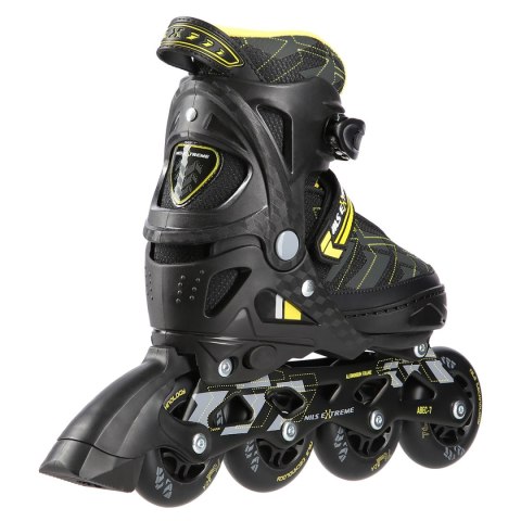 NA11002 CZARNO/ŻÓŁTE ROZM. L (39-42) ŁYŻWOROLKI NILS EXTREME NA11002 CZARNO/ŻÓŁTE ROZM. L (39-42) ŁYŻWOROLKI NILS EXTREME