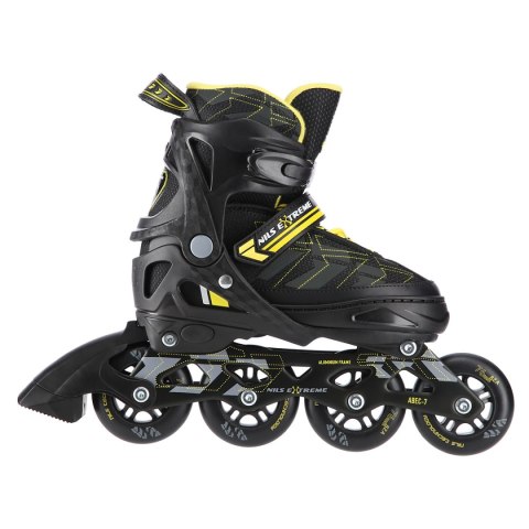 NA11002 CZARNO/ŻÓŁTE ROZM. L (39-42) ŁYŻWOROLKI NILS EXTREME NA11002 CZARNO/ŻÓŁTE ROZM. L (39-42) ŁYŻWOROLKI NILS EXTREME