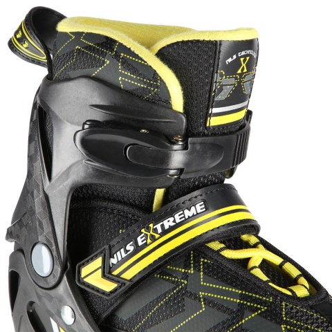 NA11002 CZARNO/ŻÓŁTE ROZM. L (39-42) ŁYŻWOROLKI NILS EXTREME NA11002 CZARNO/ŻÓŁTE ROZM. L (39-42) ŁYŻWOROLKI NILS EXTREME