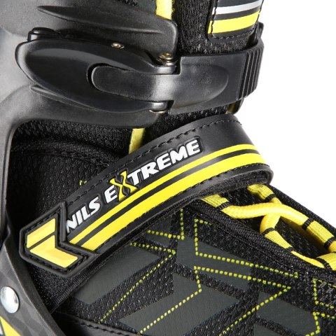 NA11002 CZARNO/ŻÓŁTE ROZM. M (35-38) ŁYŻWOROLKI NILS EXTREME NA11002 CZARNO/ŻÓŁTE ROZM. M (35-38) ŁYŻWOROLKI NILS EXTREME