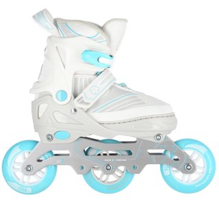 NA11201 BIAŁE ROZM. L (39-42) ŁYŻWOROLKI NILS EXTREME