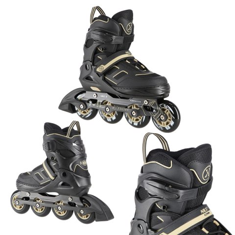 NA14174 A CZARNO-BEŻOWE ROZM. M (35-38) ŁYŻWOROLKI NILS EXTREME OUTLET NA14174 A CZARNO-BEŻOWE ROZM. M (35-38) ŁYŻWOROLKI NILS EXTREME OUTLET