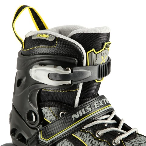 NA14198 CZARNO-ŻÓŁTY ROZM. M (35-38) ŁYŻWOROLKI NILS EXTREME NA14198 CZARNO-ŻÓŁTY ROZM. M (35-38) ŁYŻWOROLKI NILS EXTREME