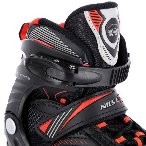NA9080 CZARNO/CZERWONE ROZM L (39-42) ŁYŻWOROLKI NILS EXTREME NA9080 CZARNO/CZERWONE ROZM L (39-42) ŁYŻWOROLKI NILS EXTREME