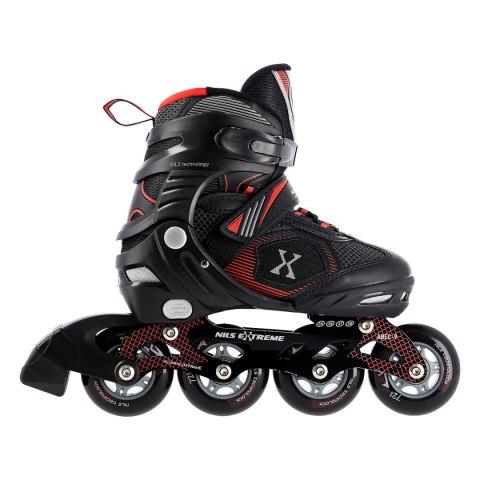 NA9080 CZARNO/CZERWONE ROZM M (35-38) ŁYŻWOROLKI NILS EXTREME NA9080 CZARNO/CZERWONE ROZM M (35-38) ŁYŻWOROLKI NILS EXTREME