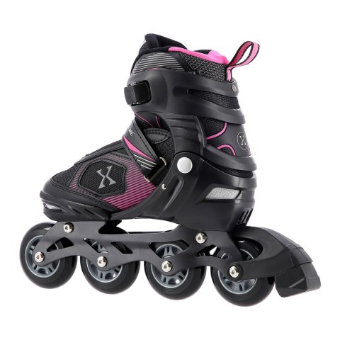 NA9080 CZARNO/FIOLETOWE ROZM L (39-42) ŁYŻWOROLKI NILS EXTREME NA9080 CZARNO/FIOLETOWE ROZM L (39-42) ŁYŻWOROLKI NILS EXTREME