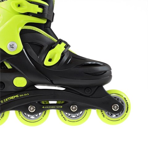 NJ/NA0321 A CZARNO-LIMONKOWE ROZM. M (31-35) ŁYŻWOROLKI NILS EXTREME NJ/NA0321 A CZARNO-LIMONKOWE ROZM. M (31-35) ŁYŻWOROLKI NILS EXTREME