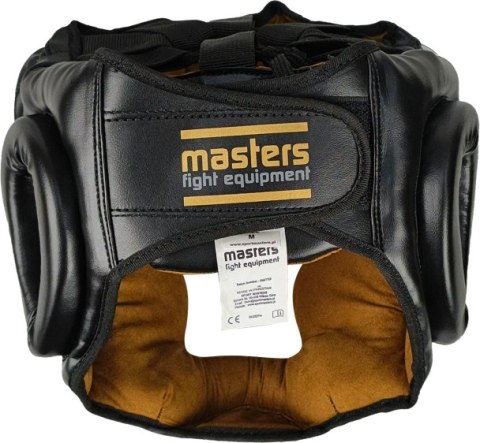 Kask bokserski KSS-PU-BLACK