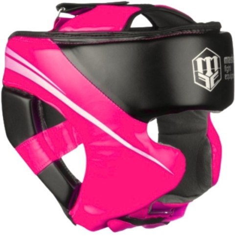 Kask bokserski sparingowy KSTOP-PU-FT różowy