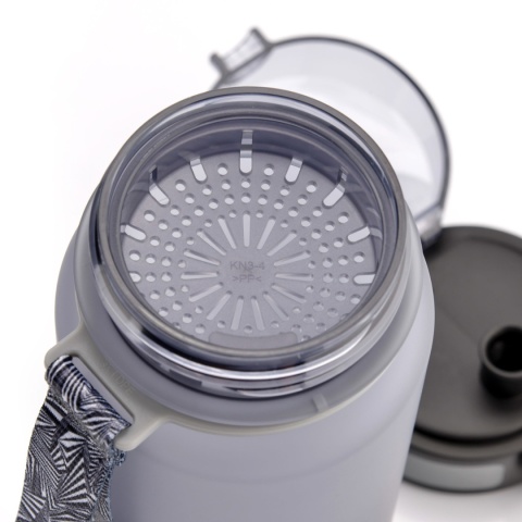 Bidon 500ml Meteor 74572 szary