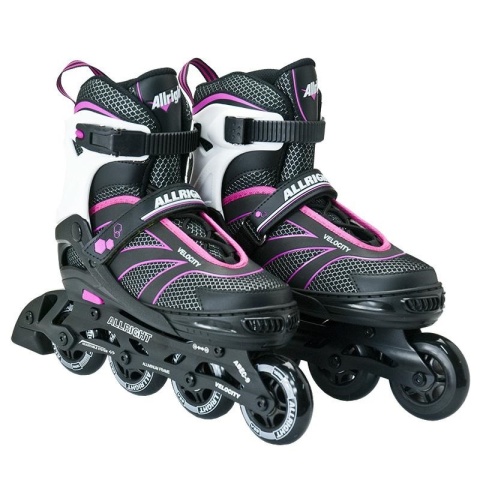 Rolki Velocity Allright SK03025 M 35-38 pink