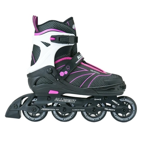 Rolki Velocity Allright SK03025 M 35-38 pink