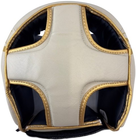 Kask bokserski MASTERS KTOP-PU-MATT beżowy