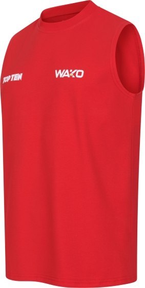 Koszulka bez rękawów do kick lightu TOP TEN "BASIC" (WAKO APPROVED)