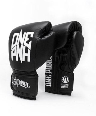 Rękawice bokserskie RPU "ONE PUNCH" czarne