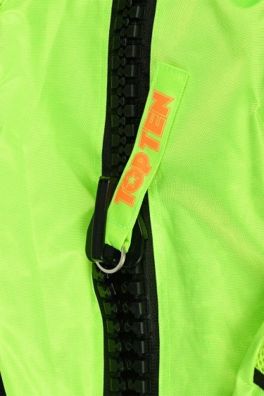 Torba sportowa TOP TEN z funkcją plecaka Neon zielona 67cm x 36cm x 33cm